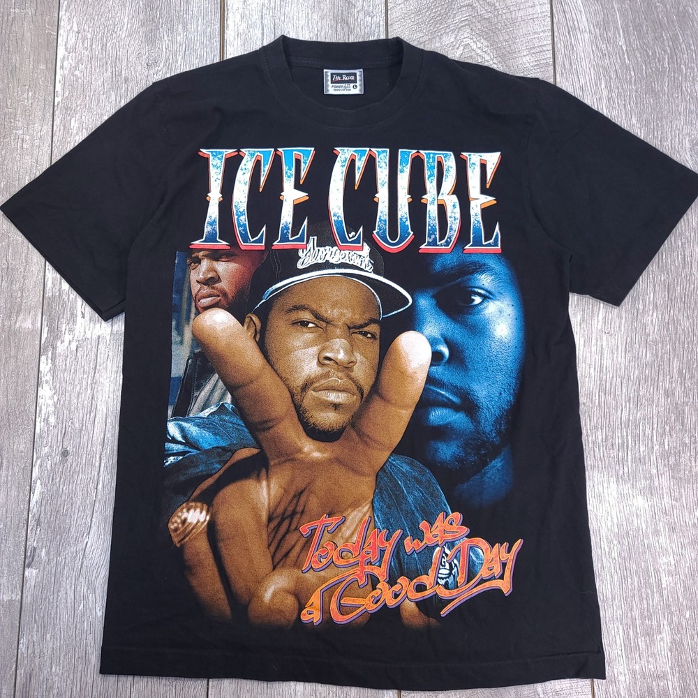 The Roxx Ice Cube T-Shirt Mens Large Black Today Was A Good Day Graphic Hip Hop